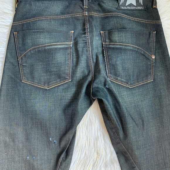 Truth, Freedom & Bread blue jeans 31 - Picture 8 of 13
